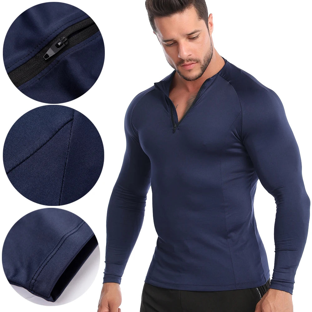 Quick Dry Gym Long Sleeves T-Shirt