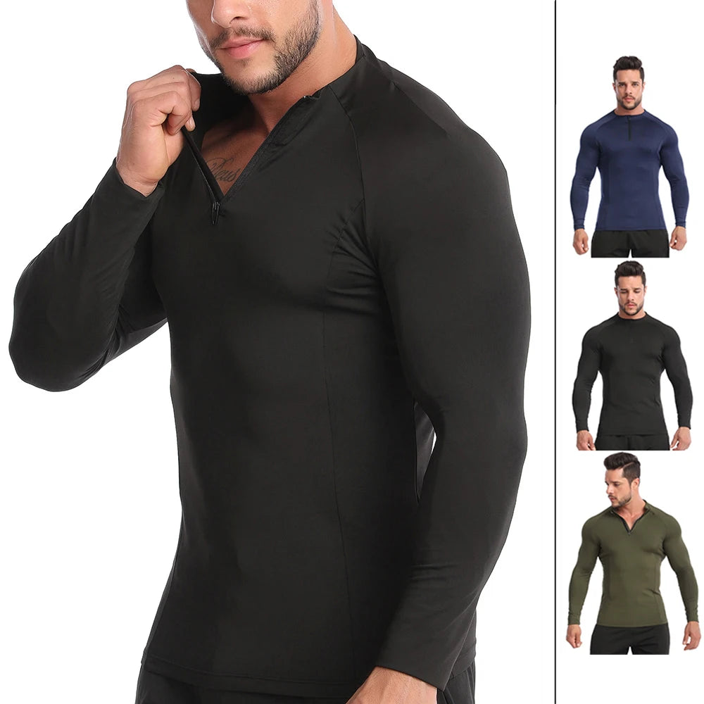 Quick Dry Gym Long Sleeves T-Shirt