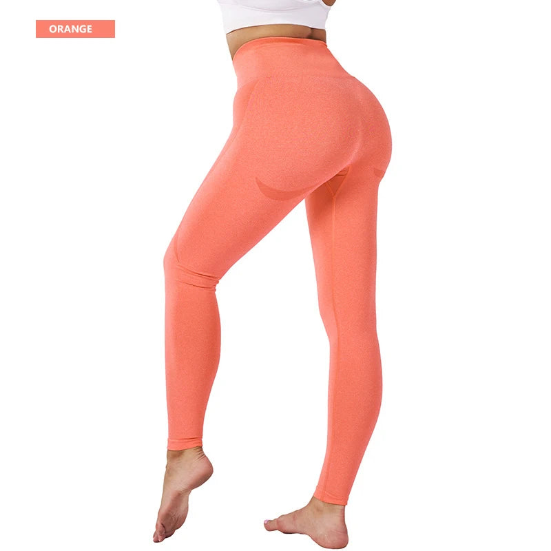 Women High Waist Seamless Leggings